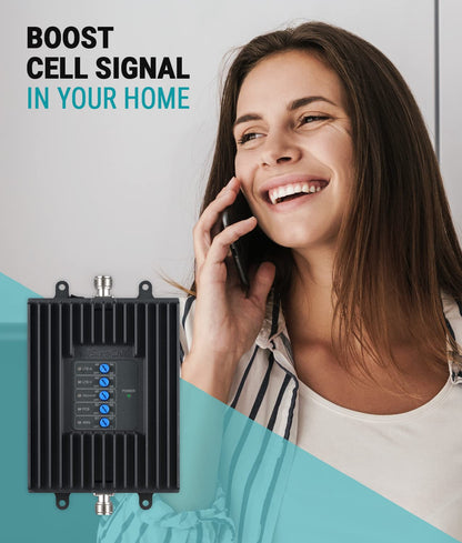 SureCall Fusion Professional Cell Phone Signal Booster, Up to 8000 sq ft, Multi-Carrier Support with Yagi & Panel Antennas