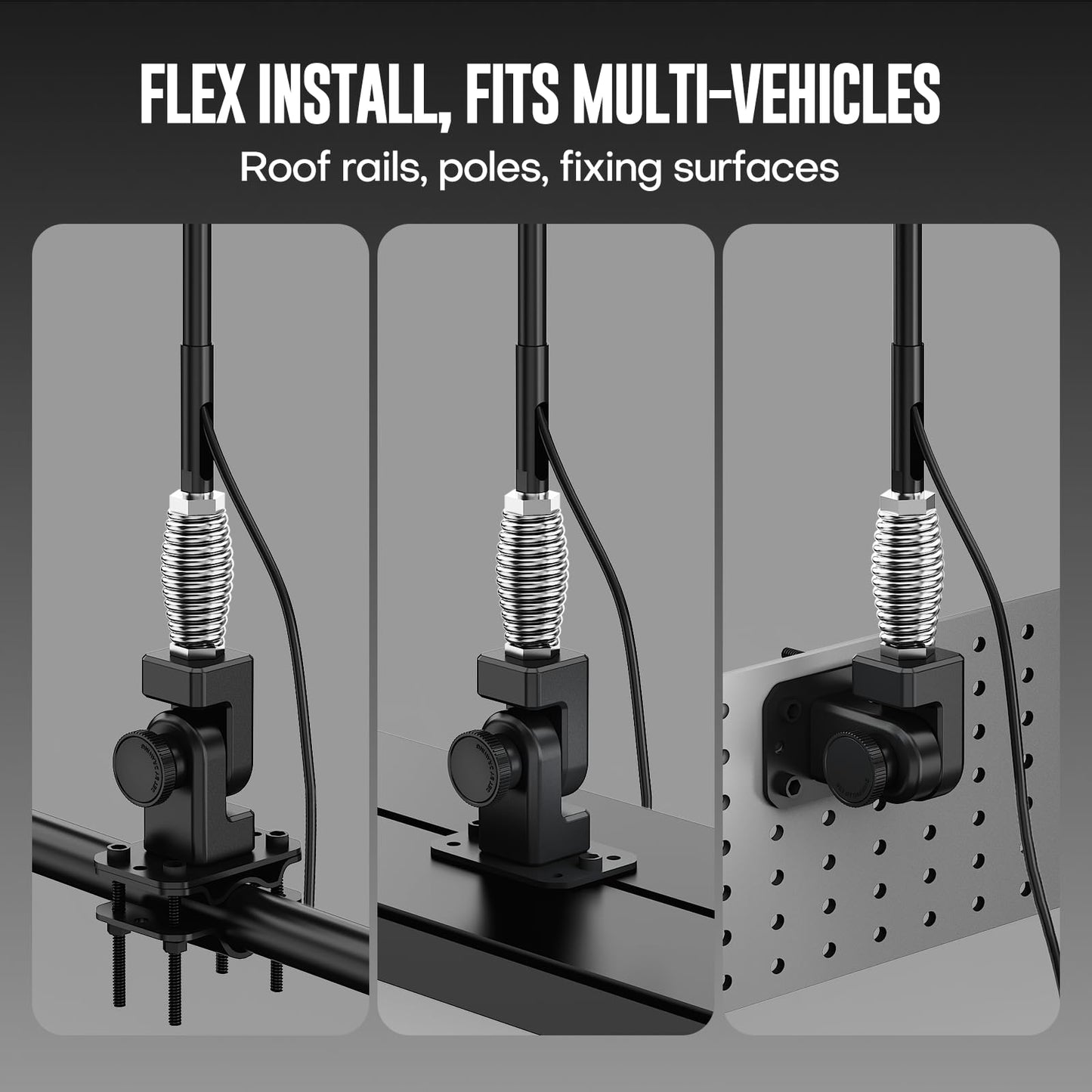 HiBoost Cell Phone Signal Booster for Overland & Off-Road Vehicles, 5G/4G LTE Multi-Carrier, Folding Antenna Mount, FCC Approved
